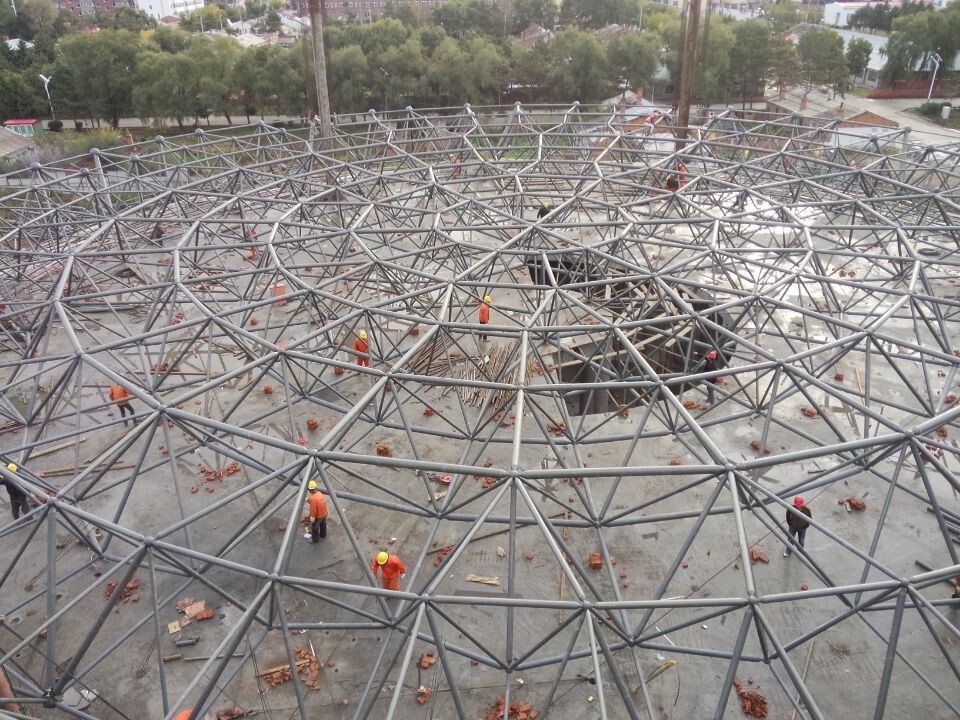 格尔木全民健身中心网架